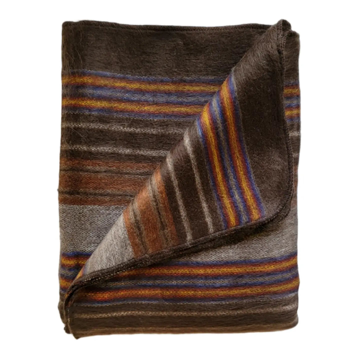 Alpaca Wool Throw Blanket – Handcrafted in Ecuador (Queen & Throw Sizes)
